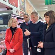 Shadow Chancellor visits Wycombe supermarket amid cost of living crisis