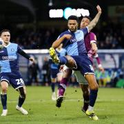 Jordan Willis made his Wycombe debut as a second-half sub in Wanderers' 3-2 win over Derby County