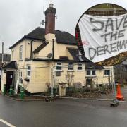Campaigners step up efforts to save pub by displaying banners around village