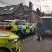Police operation in Bucks after car was stopped
