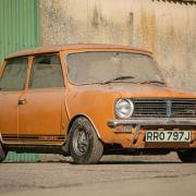 The old mini was found in a garage near Aylesbury and was sold for nearly £40,000
