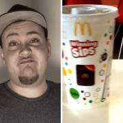 Bucks man buys 20 McDonald's drinks to try and win game