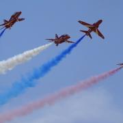 The Red Arrows will take part in displays across the UK this summer