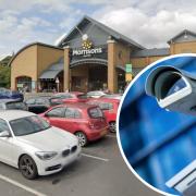 An angry motorist has warned others after getting a £100 fine at Morrisons car park