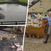 Water leak floods family home