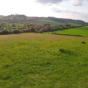 The views of the fields off of Pheasant Drive in Downley and West Wycombe