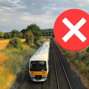 Train disruption warning after blocked railway tracks