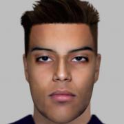 The police e-fit of the male suspect