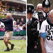 Bucks spectators react to 'horrible' Just Stop Oil protests at Wimbledon