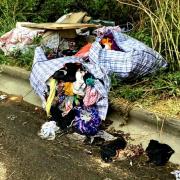 Resident foots the bill after their waste is dumped on roadside