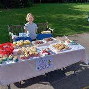 Mally O'Connor, eight, organised the event which took place at Seer Green Primary School