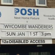 Wycombe last played Peterborough on New Year's Day which resulted in a 3-0 win for the Chairboys