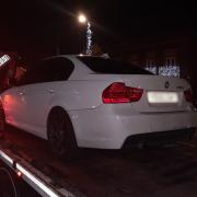 Police arrest BMW driver after car chase