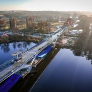 HS2 reveals progress on Britain's longest railway bridge
