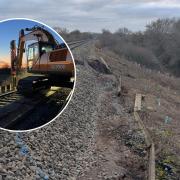 Rail company apologises for disruption as line reopens after landslip
