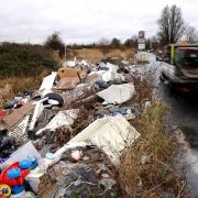 Fly-tipping waste