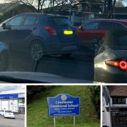 Heavy traffic has been seen all over High Wycombe since the start of the month