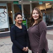 Specsavers High Wycombe optometrist Trisha Patel and Katy Harris