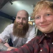 'Unbelievable': Staff shock as Ed Sheeran stops by Marlow pub for a pint