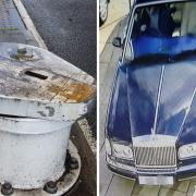 'Disgraceful': Man left with £1000 bill after damaging Rolls Royce on Marlow Bridge