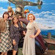 The café focuses on 1940s England, with the business being based in High Wycombe