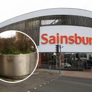 Calls for Sainsbury’s to sort out ‘dreadful’ planters outside High Wycombe store