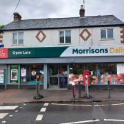 Morrisons is based along Station Road in Loudwater