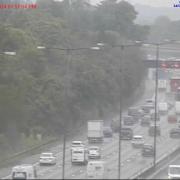Heavy traffic delays on M25 near Buckinghamshire