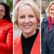 Liberal Democrat MP for Chesham and Amersham Sarah Green (L), Labour’s parliamentary candidate for Wycombe Emma Reynolds (C) and Labour’s parliamentary candidate for Aylesbury Laura Kyrke-Smith (R) have welcomed the general election announcement