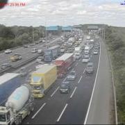 M25 CLOSED near Heathrow after 'multi-vehicle crash' - live updates