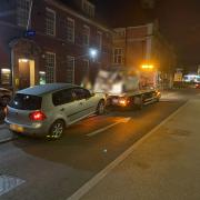 Car seized in High Wycombe