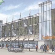 Relocation: View of planned Sainsbury's from Oxford Road