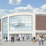 From old to new: An artist's impression of the new shopping centre