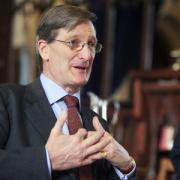 Dominic Grieve taking part in an EU debate in Marlow. Picture by ARM Images.