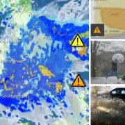 WEATHER WARNING: Fears flooding could 'damage homes' this afternoon