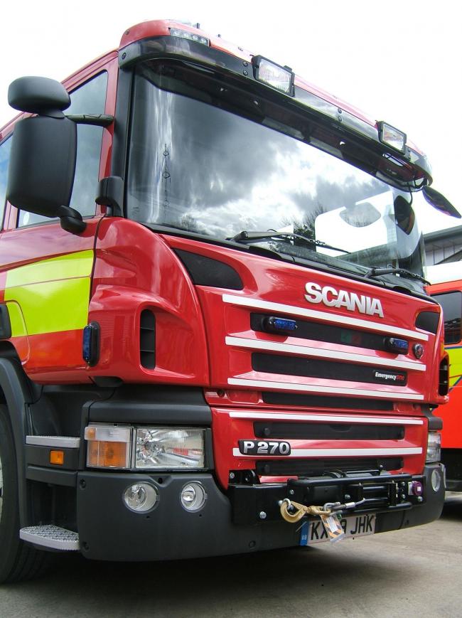 Six fire engines responded to the blaze in Wooburn Moor