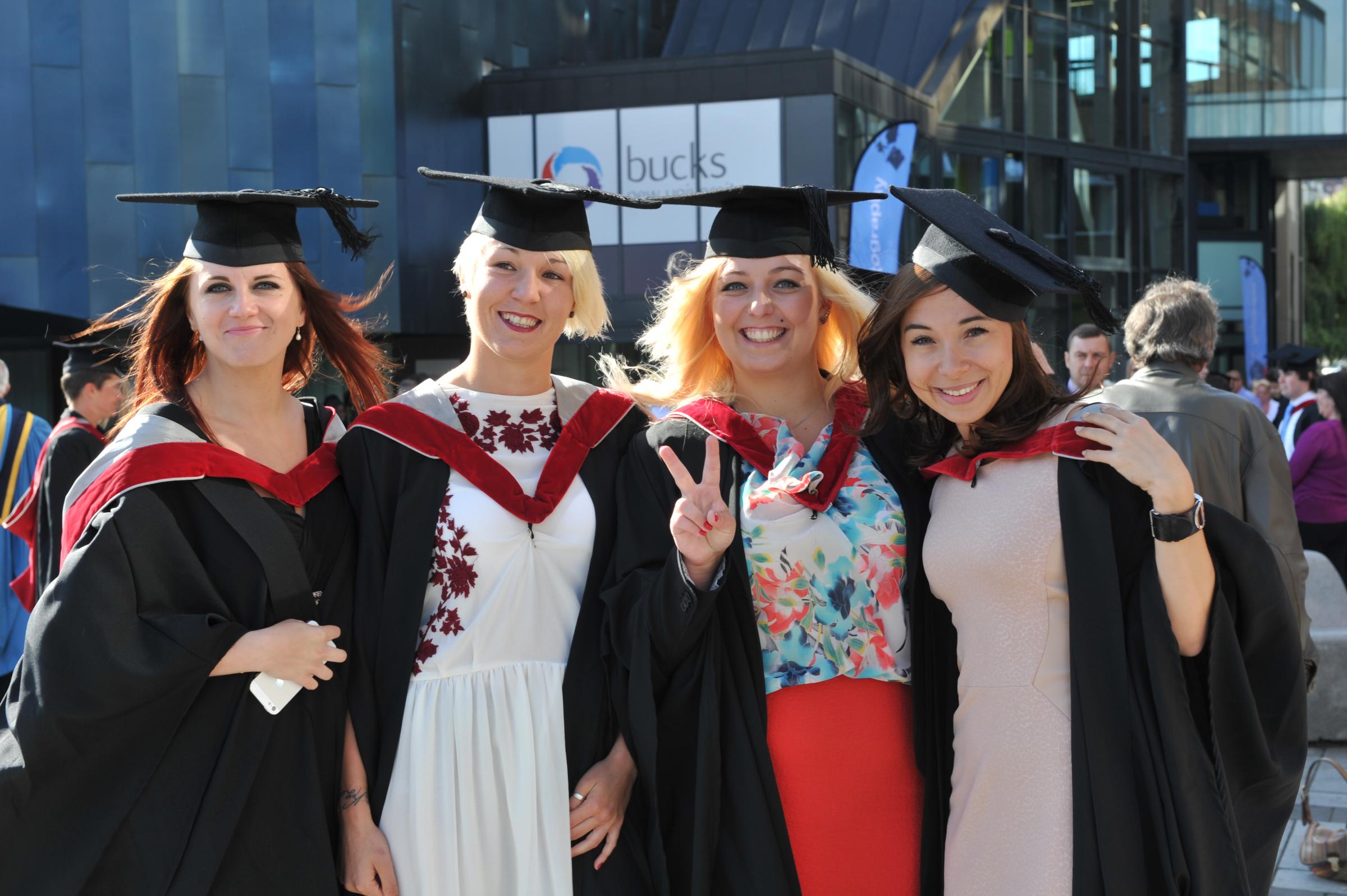 Students celebrate graduation from Buckinghamshire New University | Bucks  Free Press