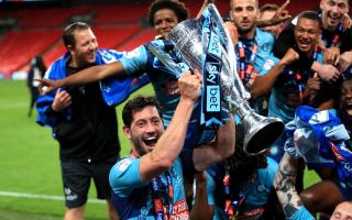 Joe Jacobson, who scored the winning goal to send Wycombe to the Championship in 2020, will leave the club this summer