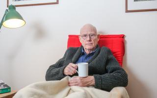 75-year-old pensioner Rory spoke up about struggling with his bills