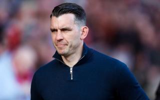 The match against Lincoln City was Matt Bloomfield's 50th game in charge of the club