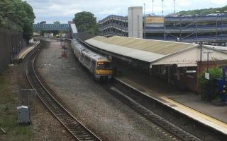 Warning to train passengers after a 'blocked' train track