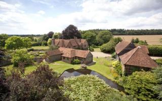 Farmhouse with swimming pool goes on the market for £3.95 million