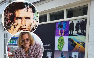 Bucks art gallery showcases work of Bob Dylan and Johnny Depp