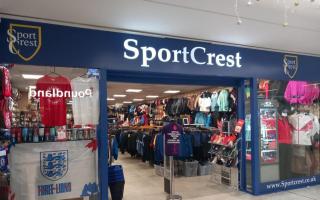 SportCrest is based in the Eden Shopping Centre in High Wycombe
