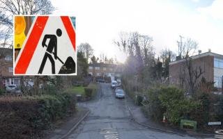 Roadworks have been postponed due to adverse weather