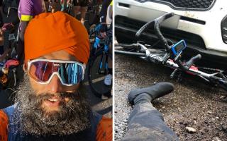 Sikh cyclist says turban ‘saved his life’ during horror collision