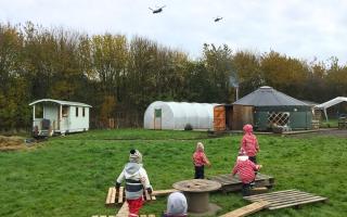 New forest school to open in Great Missenden after an application by Shepherd’s Hut Outdoor Day Nursery (pictured) was approved