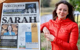 Sarah Green has been criticised for her fake newspaper leaflets sent to residents