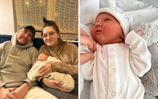 ‘A bit of a shock!’: Couple welcome baby after water breaks at Pub in the Park