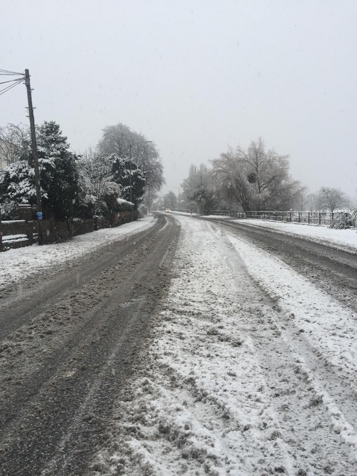 London Road. Picture by Cllr Julia Wassell
